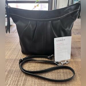 Coach Black Leather Bag F13764